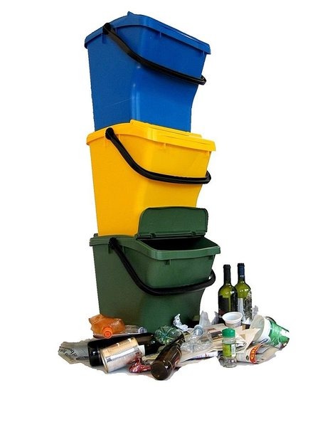 cestini raccolta differenziata rifiuti