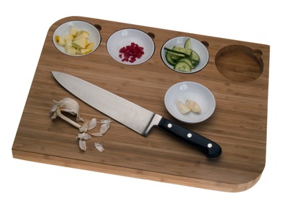 tagliere a vista cucina legno