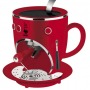 BIALETTI CF36R Macchina Caffe  Espresso Tazzonna Rossa Lucida_a